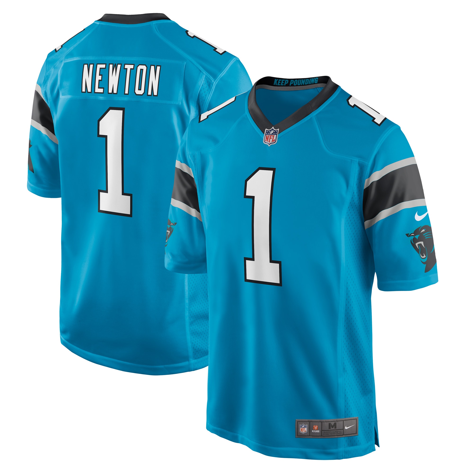 NFL, Player: C Newton, Carolina Panthers, YOUTH Player Jersey